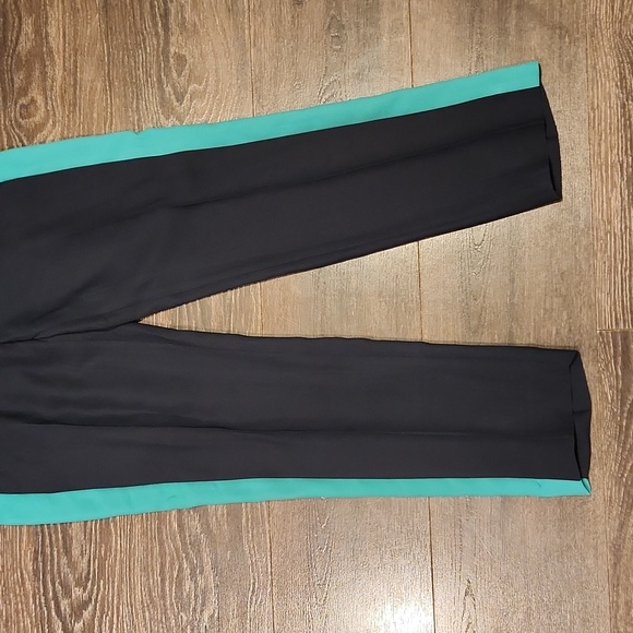 ❤️ BANANA REPUBLIC AVERY SLIM ANKLE PANTS WITH TUXEDO STRIPE, 4 (27) - Picture 3 of 8